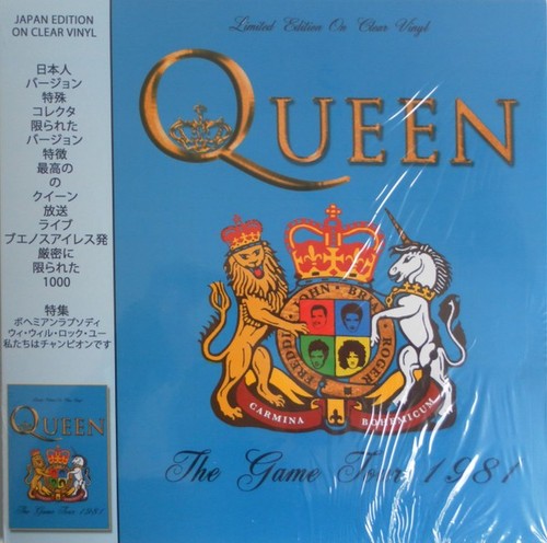 Queen the game tour 1981 - game,
